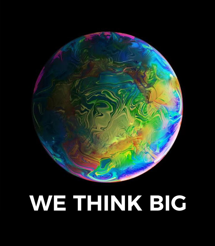 Illuminated-Earth-We-think-BIG. Illuminated-Earth-We-think-BIG.